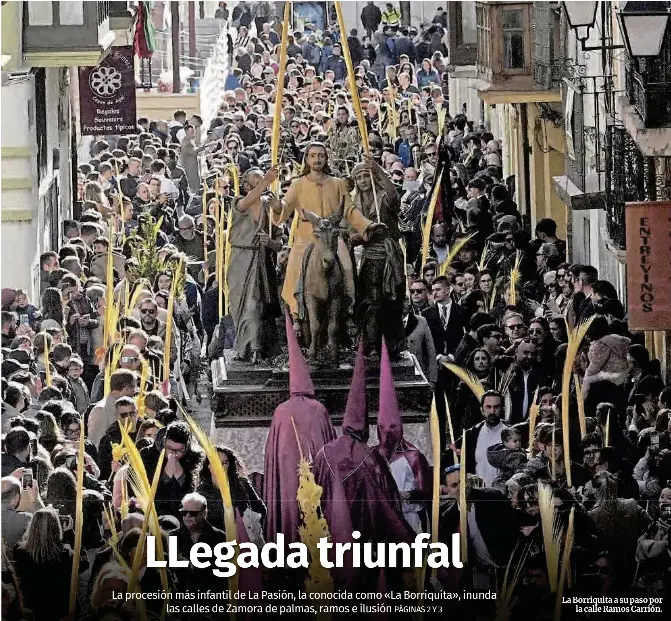 LLEGADA TRIUNFAL