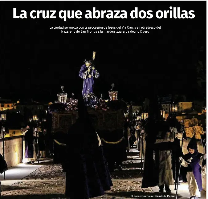 LA CRUZ QUE ABRAZA DOS ORILLAS