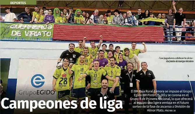 CAMPEONES DE LIGA