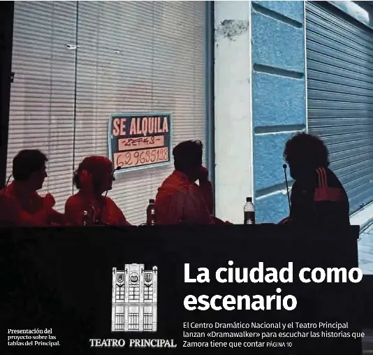LA CIUDAD COMO ESCENARIO