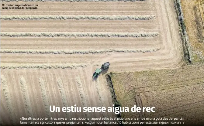 UN ESTIU SENSE AIGUA DE REC