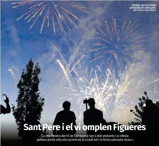 SANT PERE I EL VI OMPLEN FIGUERES