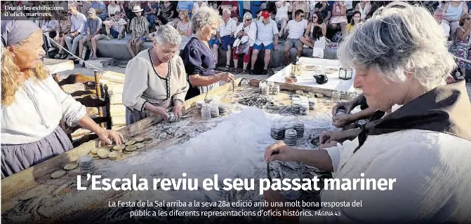 L’ESCALA REVIU EL SEU PASSAT MARINER