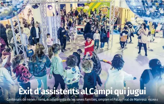 ÈXIT D’ASSISTENTS AL CAMPI QUI JUGUI