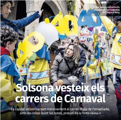 SOLSONA VESTEIX ELS CARRERS DE CARNAVAL