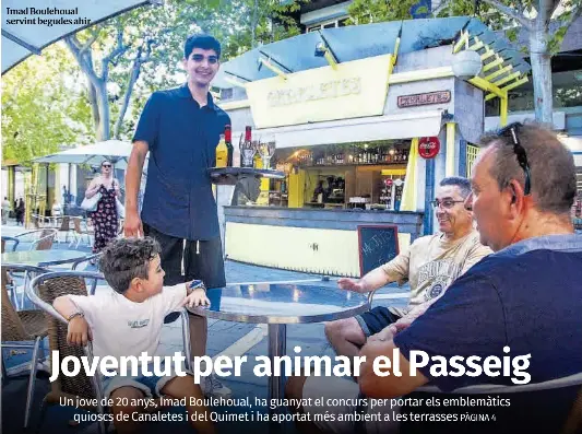 JOVENTUT PER ANIMAR EL PASSEIG