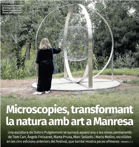 MICROSCOPIES, TRANSFORMANT LA NATURA AMB ART A MANRESA