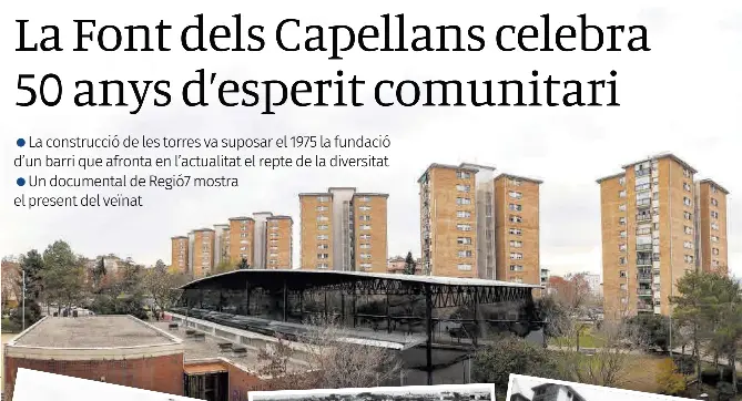 LA FONT DELS CAPELLANS CELEBRA 50 ANYS D’ESPERIT COMUNITARI