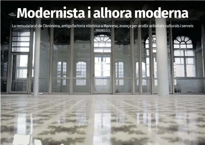 MODERNISTA I ALHORA MODERNA