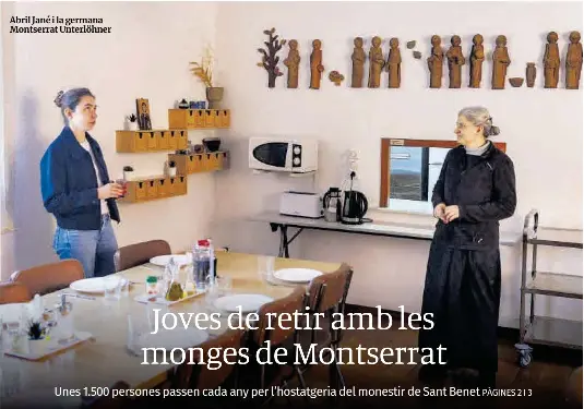 JOVES DE RETIR AMB LES MONGES DE MONTSERRAT