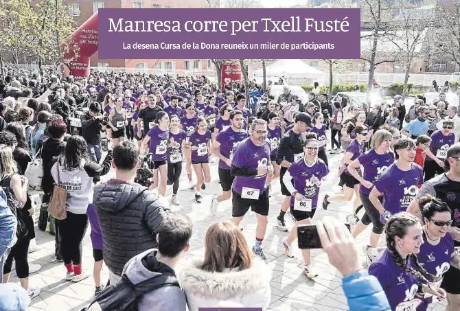 MANRESA CORRE PER TXELL FUSTÉ