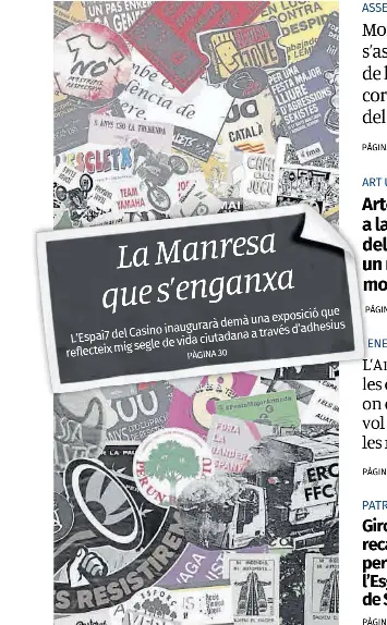 LA MANRESA QUE S’ENGANXA