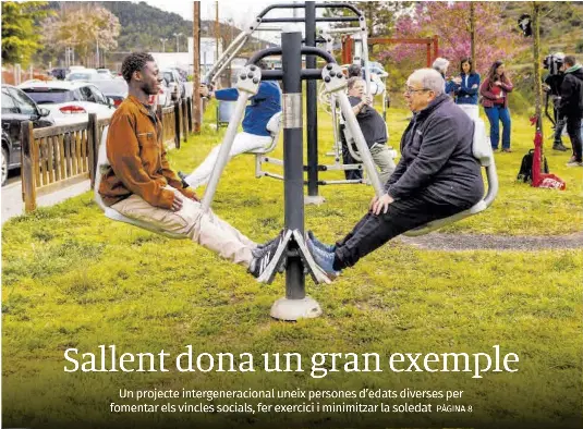 SALLENT DONA UN GRAN EXEMPLE