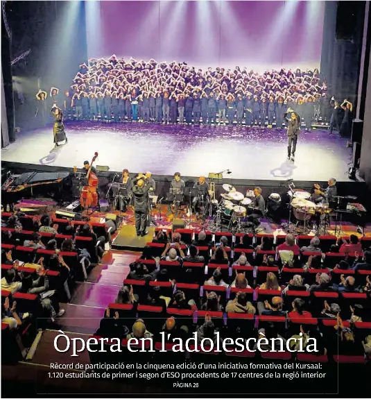 ÒPERA EN L’ADOLESCÈNCIA