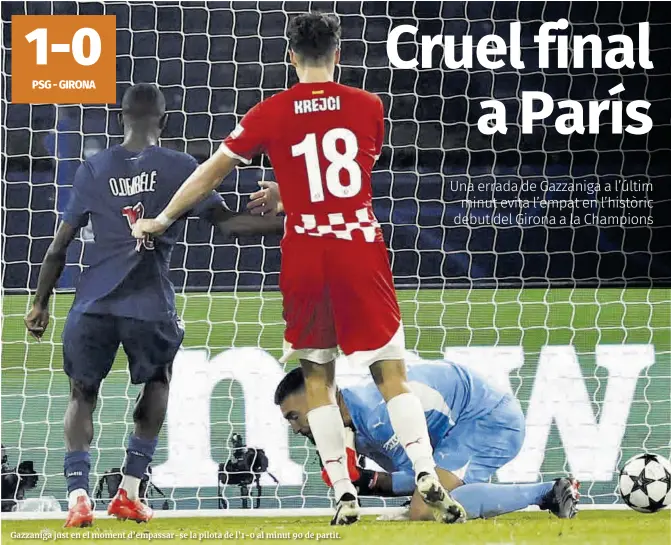 CRUEL FINAL A PARÍS