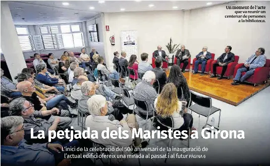 LA PETJADA DELS MARISTES A GIRONA