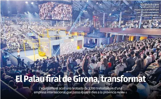EL PALAU FIRAL DE GIRONA, TRANSFORMAT