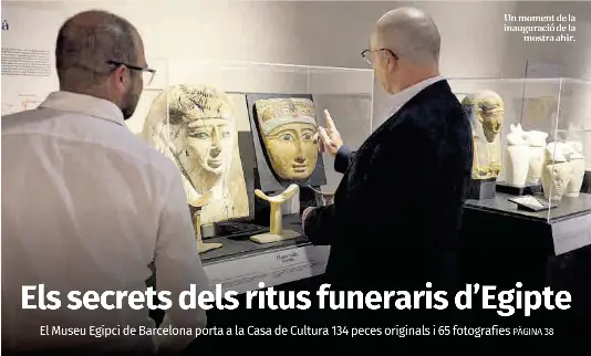 ELS SECRETS DELS RITUS FUNERARIS D’EGIPTE