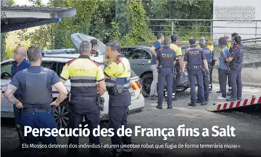PERSECUCIÓ DES DE FRANÇA FINS A SALT