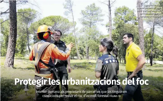 PROTEGIR LES URBANITZACIONS DEL FOC