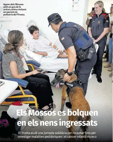 ELS MOSSOS ES BOLQUEN EN ELS NENS INGRESSATS