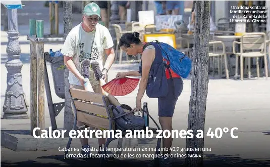 CALOR EXTREMA AMB ZONES A 40°C