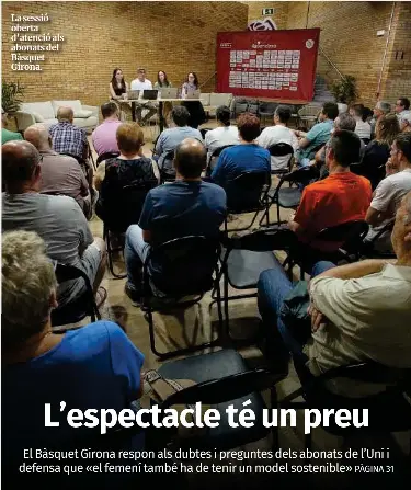 L’ESPECTACLE TÉ UN PREU