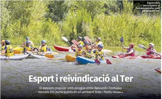 ESPORT I REIVINDICACIÓ AL TER
