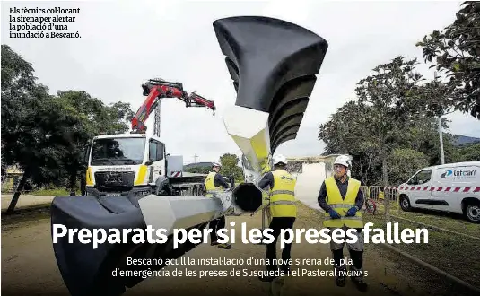 PREPARATS PER SI LES PRESES FALLEN