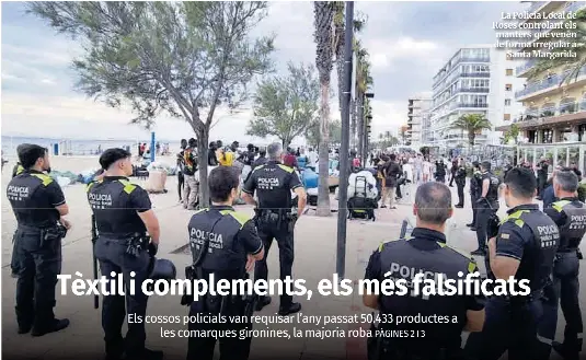 TÈXTIL I COMPLEMENTS, ELS MÉS FALSIFICATS