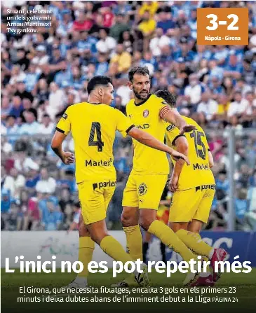 L’INICI NO ES POT REPETIR MÉS