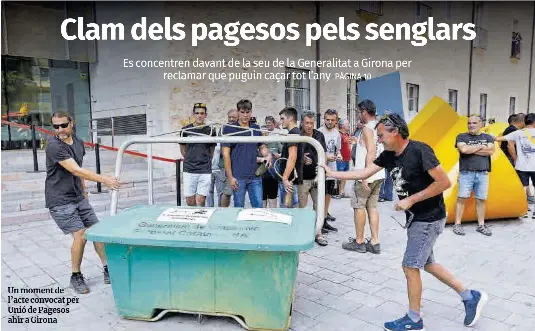 CLAM DELS PAGESOS PELS SENGLARS