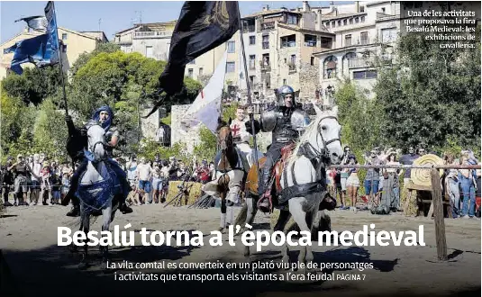 BESALÚ TORNA A L’ÈPOCA MEDIEVAL