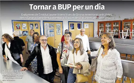 TORNAR A BUP PER UN DIA