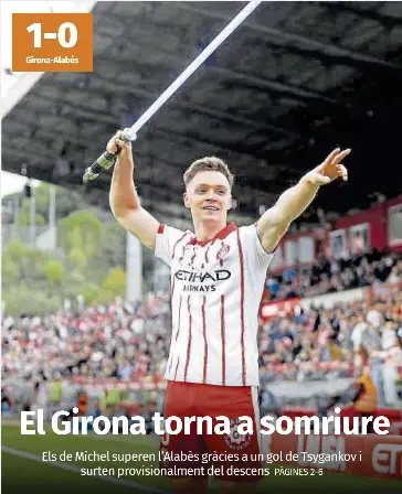 EL GIRONA TORNA A SOMRIURE