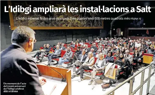 L’IDIBGI AMPLIARÀ LES INSTAL·LACIONS A SALT