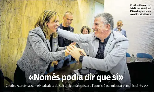 «NOMÉS PODIA DIR QUE SÍ»