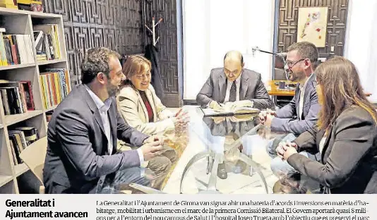 GENERALITAT I AJUNTAMENT AVANCEN AMB EL NOU TRUETA
