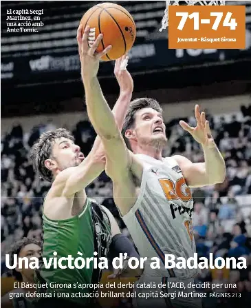 UNA VICTÒRIA D’OR A BADALONA