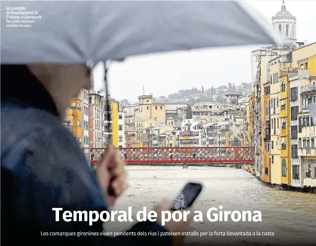 TEMPORAL DE POR A GIRONA