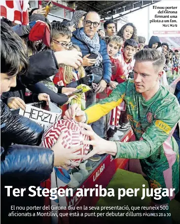TER STEGEN ARRIBA PER JUGAR
