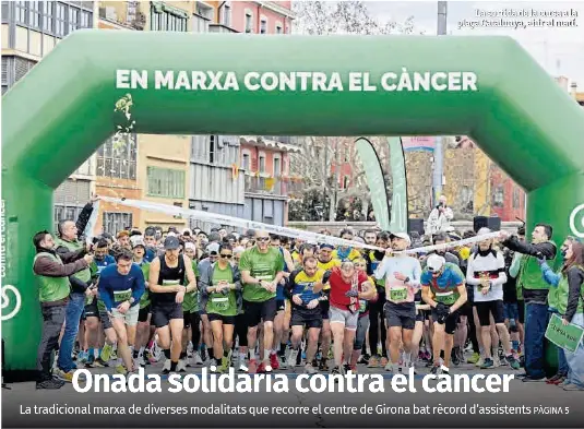 ONADA SOLIDÀRIA CONTRA EL CÀNCER