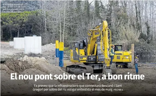 EL NOU PONT SOBRE EL TER, A BON RITME