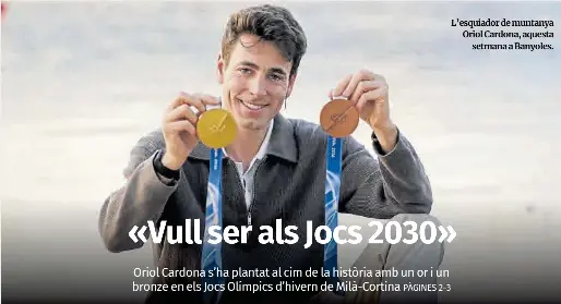 «VULL SER ALS JOCS 2030»