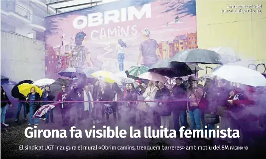 GIRONA FA VISIBLE LA LLUITA FEMINISTA