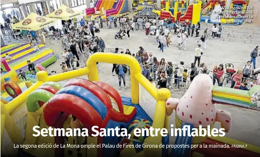 SETMANA SANTA, ENTRE INFLABLES
