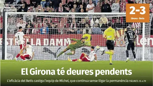 EL GIRONA TÉ DEURES PENDENTS