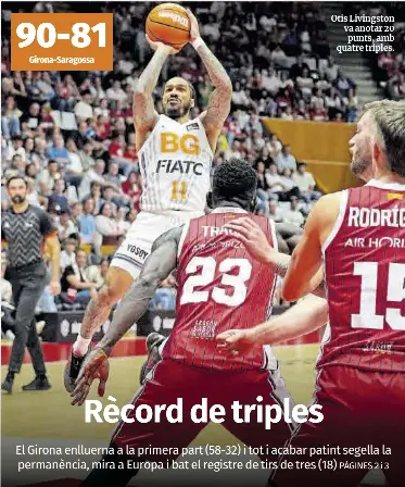RÈCORD DE TRIPLES