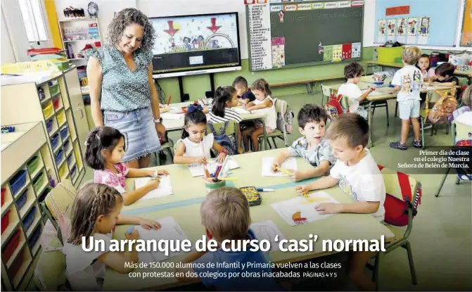 UN ARRANQUE DE CURSO ‘CASI’ NORMAL