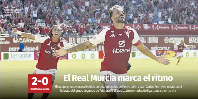 EL REAL MURCIA MARCA EL RITMO